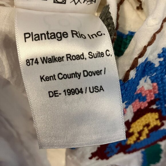 FARM Rio - Macaw Cross Stitch Embroidered Mini Dress - XS - Picture 15 of 16